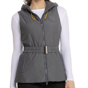 NWT G/FORE Hooded Belted Puffer Vest